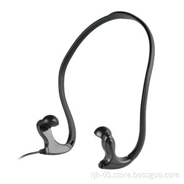 Neckband Earphones/Sports Earpieces for Mobile Phones with Mic, 20-20,000Hz Frequency Response